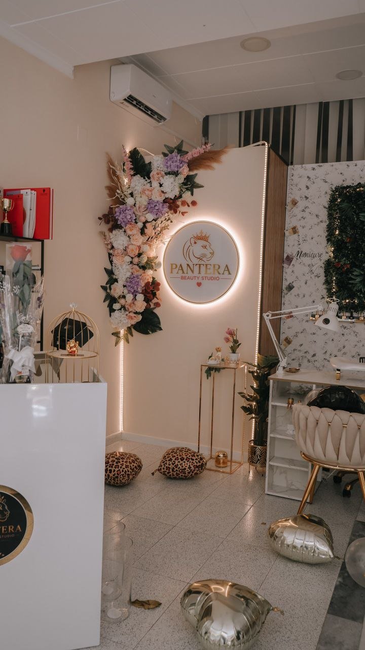 Interior de Pantera Beauty Studio